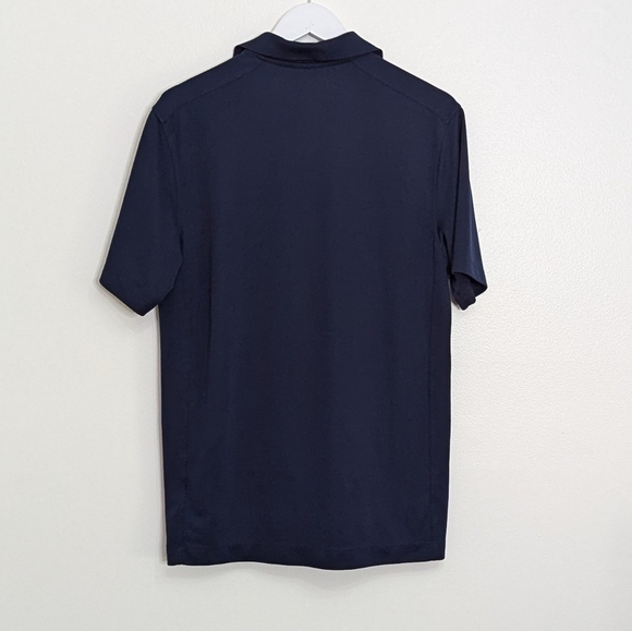 Nike Golf Polo Men's Blue Medium Short Sleeve Dri Fit - Picture 8 of 8